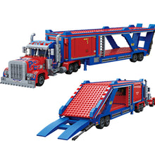 Load image into Gallery viewer, 1374PCS MOC Technic Racing Car Delivery Transportation Truck Model Toy Building Block Brick Gift Kids Compatible Lego