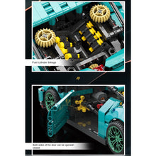 Load image into Gallery viewer, 1190PCS MOC Technic GTR Super Racing Sports Car Model Toy Building Block Brick Gift Kids Compatible Lego 1:14