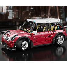 Load image into Gallery viewer, 2292PCS MOC Technic Speed Red Mini Copper S Classic Sports Car Model Toy Building Block Brick Gift Kids Compatible Lego 1:10