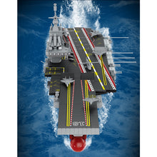 Load image into Gallery viewer, 1832PCS Military WW2 003 Aircraft Carrier China Ship Model Toy Building Block Brick Gift Kids Compatible Lego