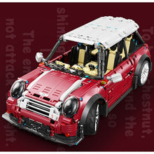 Load image into Gallery viewer, 2292PCS MOC Technic Speed Red Mini Copper S Classic Sports Car Model Toy Building Block Brick Gift Kids Compatible Lego 1:10