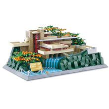Load image into Gallery viewer, 1220PCS MOC Architecture Falling Water House on the Mesa US Model Toy Building Block Brick Gift Kids Compatible Lego