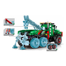 Load image into Gallery viewer, 1135PCS MOC Technic City 6x6 ATV Off Road Truck Crane Model Toy Building Block Brick Gift Kids Compatible Lego
