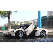 Load image into Gallery viewer, 1269PCS MOC Static Technic Speed White GT Super Racing Sports Car Model Toy Building Block Brick Gift Kids Compatible Lego 1:14