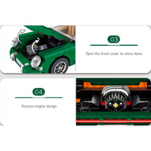 Load image into Gallery viewer, 930PCS MOC Technic Vintage Classic Racing Sports Car Model Toy Building Block Brick Gift Kids Compatible Lego