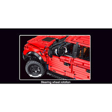 Load image into Gallery viewer, 3249PCS MOC Technic Red F150 Raptor SUV Pick Up Car Truck Model Toy Building Block Brick Gift Kids Compatible Lego
