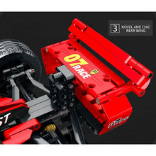 Load image into Gallery viewer, 928PCS MOC Technic F1 Red Formula One Racing Sports Car Model Toy Building Block Brick Gift Kids Compatible Lego