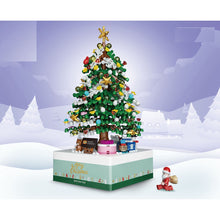Load image into Gallery viewer, 506PCS Micro Mini Christmas Tree Music Musical Box Santa Model Building Block Brick Toy Gift Set Kids New