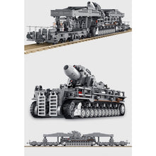 Load image into Gallery viewer, 4158PCS WW2 Large Heavy Karl Carronade Model Toy Figures Building Block Brick Gift Kids