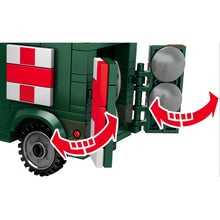 Load image into Gallery viewer, 256PCS Military Rescue Scene Truck Survival Figures Model Toy Building Block Brick Gift Kids