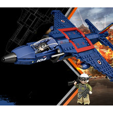 Load image into Gallery viewer, 310PCS Military WW2 Harrier Jet Air Fighter Aircraft Figure Model Toy Building Block Brick Gift Kids Compatible Lego