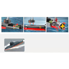 Load image into Gallery viewer, 435PCS Military WW2 Ballistic Missile Nuclear Submarine Figure Model Toy Building Block Brick Gift Kids