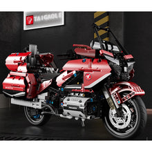 Load image into Gallery viewer, 1359PCS MOC Technic Speed Gold Wing Motorcycle Motor Bike Model Toy Building Block Brick Gift Kids Compatible Lego