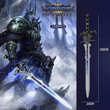 Load image into Gallery viewer, 2349PCS MOC Game Dota Warcraft Sorrow Of Frost Frostmourne Sword Model Toy Building Block Brick Gift Kids