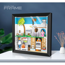 Load image into Gallery viewer, 572PCS MOC Flint Frame Picture Decoration Model Toy Building Block Brick Gift Kids