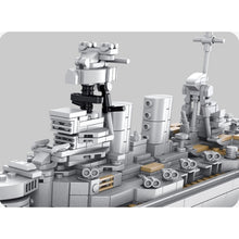 Load image into Gallery viewer, 1731PCS Military Admiral Class Ironclad HMS Hood Battleship Model Toy Building Block Brick Gift Kids Compatible Lego