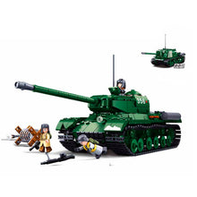 Load image into Gallery viewer, 845PCS MOC Military WW2 2in1 IS2 Heavy Tank Figure Model Toy Building Block Brick Gift Kids
