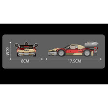 Load image into Gallery viewer, 302PCS MOC Technic Speed Alano Airship Racing Sports Car Model Toy Building Block Brick Gift Kids Compatible Lego With Display Box