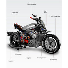 Load image into Gallery viewer, 827PCS MOC Technic Ducati Diavel Motorcycle Motor Bike Model Toy Building Block Brick Gift Kids