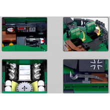 Load image into Gallery viewer, 1145PCS WW2 Kampfpanzer Leopard 1 Tank Model Toy Building Block Brick Gift Kids Compatible Lego