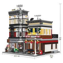 Load image into Gallery viewer, 2662PCS MOC City Street Town Sushi Japanese Restaurant Figures Model Toy Building Block Brick Gift Set Kids New Compatible With Lego
