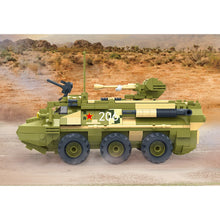Load image into Gallery viewer, 606PCS Military WW2 WZ-551 Wheeled Armored Vehicle Figure Model Toy Building Block Brick Gift Kids