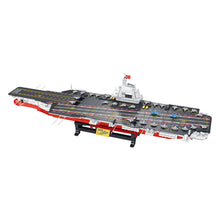 Load image into Gallery viewer, 3126PCS Military WW2 Large Fujian Class 003 Aircraft Carrier Figure Model Toy Building Block Brick Gift Kids