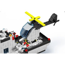 Load image into Gallery viewer, 1704PCS Military WW2 6in1 Battle Ship Destroyer Helicopter Submarine Frigate Tank Figure Model Toy Building Block Brick Gift Kids Compatible Lego