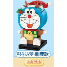 Load image into Gallery viewer, Doraemon Cartoon Comic Mini Figure Minifigure Christmas Construction Action Toy Cute Model Display Building Block Brick Educational Gift Set Kids