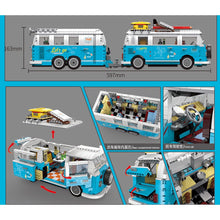 Load image into Gallery viewer, 2775PCS MOC Technic VW T2 Camper Van Travel Car Model Toy Building Block Brick Gift Kids Compatible Lego