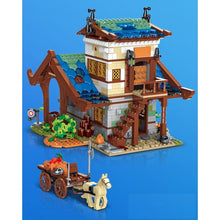 Load image into Gallery viewer, 1725PCS MOC City Street Town Medieval Barn Coach Model Building Block Brick Gift Set Kids New Compatible Lego
