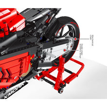 Load image into Gallery viewer, 2008PCS MOC Technic Ducati V4S Motorcycle Motor Bike Model Toy Building Block Brick Gift Kids 1:5