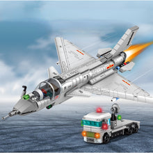 Load image into Gallery viewer, 706PCS Military WW2 4in1 HQ-6 Missle Y-20 J-11 Battle Ship Air Fighter Model Toy Building Block Brick Gift Kids Compatible Lego