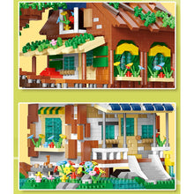 Load image into Gallery viewer, MOC Micro Mini Elf Tree House Garden Figure Model Toy Building Block Brick Gift Kids Cute