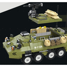 Load image into Gallery viewer, 549PCS Military M1126 APC Vehicle Figure Model Toy Building Block Brick Gift Kids