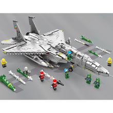 Load image into Gallery viewer, 2216PCS Military WW2 F15 E Eagle Air Fighter Figure Model Toy Building Block Brick Gift Kids