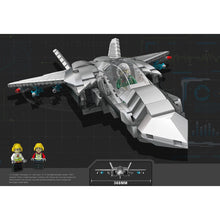Load image into Gallery viewer, 1586PCS Military WW2 Shenyang J-31 Gyrfalcon Air Plane Fighter Figure Stand Model Toy Building Block Brick Gift Kids Compatible Lego