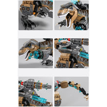 Load image into Gallery viewer, 610PCS MOC Dinosaur Chase Scene Figures Model Toy Building Block Brick Gift Kids
