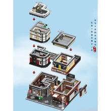 Load image into Gallery viewer, 2662PCS MOC City Street Town Sushi Japanese Restaurant Figures Model Toy Building Block Brick Gift Set Kids New Compatible With Lego