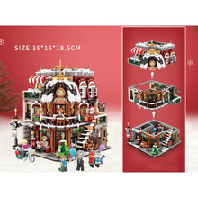 Load image into Gallery viewer, 2506PCS MOC City Street Christmas Cafe Coffee Shop House Store Model Toy Figures Santa Building Block Brick Gift Set Kids New