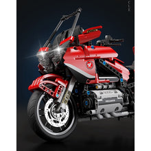 Load image into Gallery viewer, 1359PCS MOC Technic Speed Gold Wing Motorcycle Motor Bike Model Toy Building Block Brick Gift Kids Compatible Lego