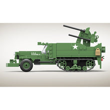Load image into Gallery viewer, 518PCS Military M16 MGMC Air Defense Vehicle Truck Building Block Brick Figure Toy Gift Set Kids New