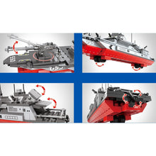Load image into Gallery viewer, 335PCS Military WW2 Type 055 Destroyer Renhai Class Battle Ship Figure Model Toy Building Block Brick Gift Kids Compatible Lego