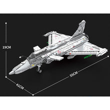 Load image into Gallery viewer, 2099PCS Military WW2 Rafale Jet Air Fighter Figure Model Toy Building Block Brick Gift Kids
