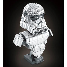 Load image into Gallery viewer, 1516PCS MOC Star War Trooper Bust Figure Toy Model Building Block Brick Gift Kids Compatible Lego