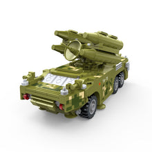 Load image into Gallery viewer, 623PCS Military WW2 HQ-7 Anti Aircraft Missile Truck Car Figure Model Toy Building Block Brick Gift Kids