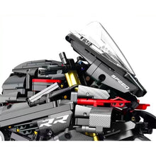 Load image into Gallery viewer, 1920PCS MOC Technic Large Black Motorcycle Motor Bike Model Toy Building Block Brick Gift Kids Compatible Lego 1:5