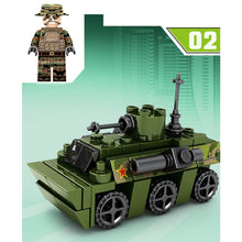 Load image into Gallery viewer, 831PCS MOC 8in1 Mecha Man Figure Model Toy Building Block Brick Gift Kids