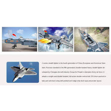 Load image into Gallery viewer, 399PCS Military WW2 Chengdu J-20 Fire Fang Stealth Air Fighter Figure Model Construction Toy Building Block Brick Gift Kids