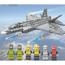 Load image into Gallery viewer, 1355PCS Military WW2 F-35 Lightning II Air Fighter Aircraft Figure Model Toy Building Block Brick Gift Kids Compatible Lego